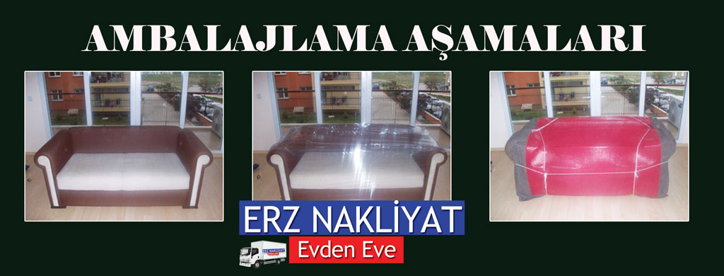 ERZ Nakliyat eşya ambalajlama ve taşıma çalışmaları