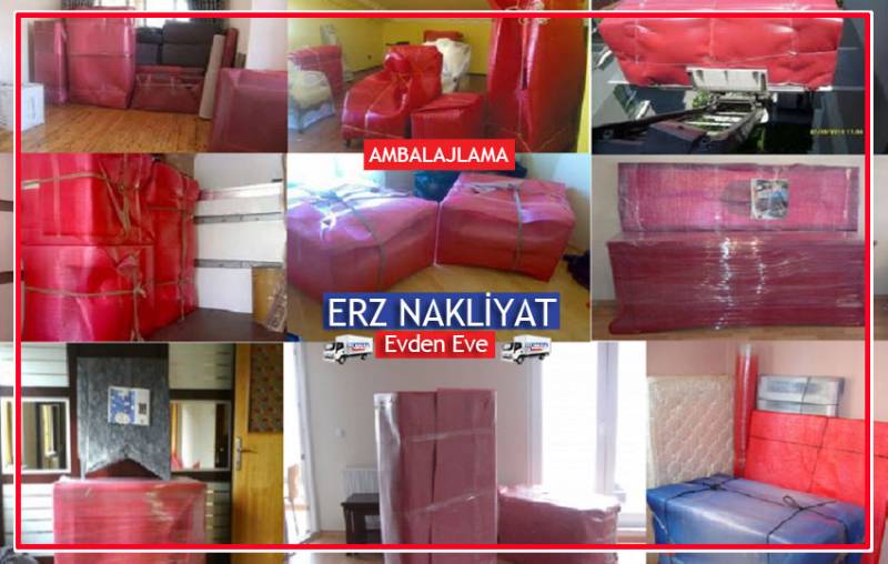 ERZ Nakliyat paketlenmiş mobilya ve beyaz eşya uygulamaları